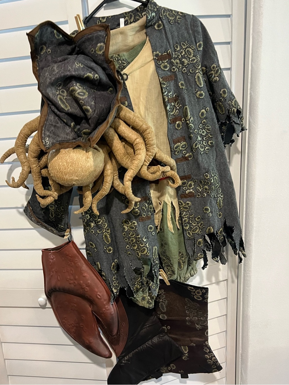 Disney Davey Jones Kids Halloween Costume